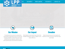 Tablet Screenshot of lpp.org.pk